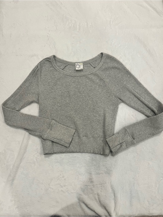 aerie Tops - OFFLINE by Aerie Waffle Knit Raglan Long Sleeve Top - Medium